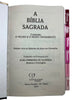 Bíblia Leão Deus Pai Letra Gigante Capa Dura Com Harpa E Abas Adesivas Feminina Arc