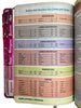 Bíblia Cor Pink PPM Letra Gigante com Abas Feminina Capa Semi Flexível Com Harpa  Arc