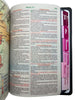 Bíblia Leão Jesus Letra Gigante Capa Dura Com Harpa E Abas Femininas Arc