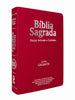 Kit 2 Bíblias Feminina Sagrada Letra Gigante Semi Flexível  Índice Harpa ARC Pink e Lilás