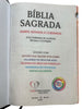 Bíblia Leão Cristo Vive Letra Gigante Capa Flexível Com Harpa e Índice Masculina Arc