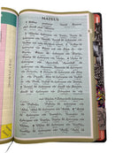 Bíblia de Estudo Tradicional Letra Hipergigante Capa Dura Com Abas Adesivas Feminina e Masculina King James