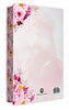 Bíblia Leão Flores Rosa Letra Gigante Capa Dura Com Harpa Feminina Arc