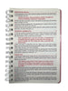 Livro Hinário Hinos da Harpa & Corinhos Feminina Letra Hipergigante Capa Espiral Capa Dura Floral Rosa