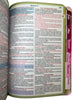 Bíblia Feminina Letra Gigante Capa Semiflexivel Com Abas Adesivas Feminina - O Senhor Te Sustenta