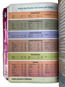 Bíblia Deus é bom Letra Gigante Capa Semi Flexivel Com Abas Lateral - Arc