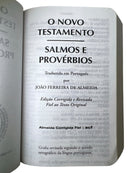 Mini Bíblia de Bolso O Novo Testamento – Salmos e Provérbios - Almeida Corrigida Fiel