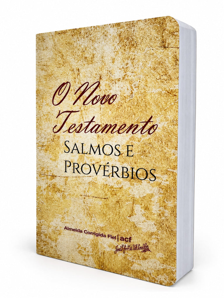 Mini Bíblia de Bolso O Novo Testamento – Salmos e Provérbios - Almeida Corrigida Fiel