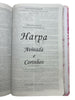 Bíblia Seja Forte e Corajosa Letra Normal Capa Dura Com Harpa e Corinhos Slim Feminina
