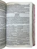 Bíblia Seja Forte e Corajosa Letra Normal Capa Dura Com Harpa e Corinhos Slim Feminina