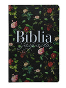 Bíblia Sagrada Evangélica Linguagem NVT Capa Pop Flexível Flores Do Campo Letra Normal Com Fitilho