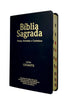 Kit 2 Bíblias Sagrada Com Índice e Capa Semi Flexivel Letra Gigante - Cor Preta e Pink