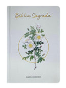 Kit Bíblia Feminina Flor Rosa Hipergigante + Devocional Lettering 3 Minutos De Sabedoria Para Mulheres