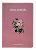 Bíblia Flor Rosa Letra Hipergigante Capa Dura Com Abas Femininas e Harpa Arc