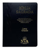 Kit Casal 2 Bíblias Evangélicas Tijolinho Letra Grande Capa Flexível Luxo Preta e Rosé Para Bolsa Linguagem NVA com Índice