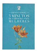 Livro Devocional  Tudo Posso 3 Minutos De Sabedoria Para Mulheres Capa Brochura