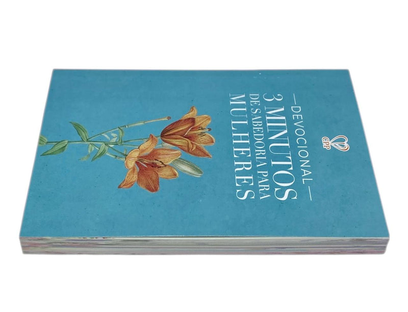 Livro Devocional  Tudo Posso 3 Minutos De Sabedoria Para Mulheres Capa Brochura