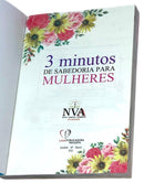 Livro Devocional  Tudo Posso 3 Minutos De Sabedoria Para Mulheres Capa Brochura