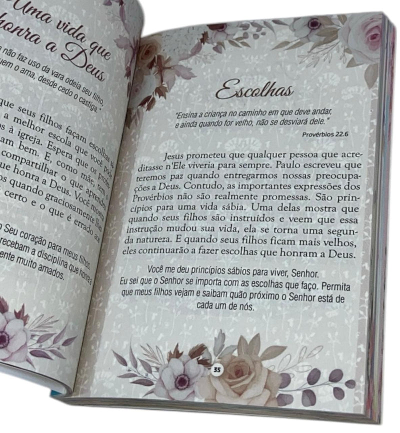 Livro Devocional  Tudo Posso 3 Minutos De Sabedoria Para Mulheres Capa Brochura