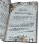 Kit Bíblia Feminina Flor Rosa Hipergigante + Devocional Aquietai-Vos 3 Minutos De Sabedoria Para Mulheres