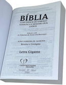 Miolo Para Bíblia Slim Letra Gigante Com Harpa e Contra Capa - ARC