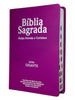 Kit 5 Bíblias Sagradas Luxo Gigante Com Índice E Harpa Avivada e Corinhos - Full Color