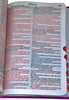 Kit 2 Bíblias Sagrada Com Índice e Capa Semi Flexivel Letra Gigante - Cor Preta e Pink