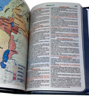 Bíblia Leão Jesus Letra Gigante Capa Dura Com Harpa e Índice Masculina Arc
