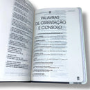 Bíblia Evangélica Capa Dura NTLH Letra Grande YouVersion Com Qr Code Cerejeira Branca