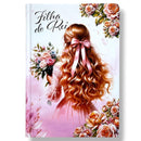 Kit 2 Bíblias Femininas Sagradas Capa Dura Letra Gigante e Hipergigante Harpa ARC Circulo Floral e Filha do Rei