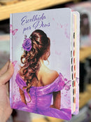 Bíblia Escolhida Por Deus Letra Gigante Capa Dura Com Harpa E Índice Feminina Arc