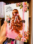 Bíblia Evangélica Filha do Rei com Marca Página + Elastico Linguagem Arc