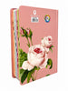 Kit 2 Bíblias Cristãs Casal Flor rosa e Levantado Capa Dura Letra Hipergigante ARC Índice Feminina & Masculina