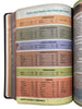 Kit 02 Bíblias Marrom Evangélicas Letra Gigante Capa Semiflexível ARC Com Harpa e Índice Fem & Masc