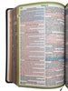 Kit 02 Bíblias Preta e Marrom Evangélicas Letra Gigante Capa Semiflexível ARC Com Harpa e Índice Fem & Masc