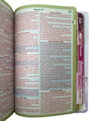 Bíblia Escolhida Por Deus Letra Gigante Capa Dura Com Harpa E Abas Coladas Feminina Arc