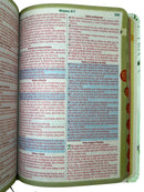 Kit 2 Bíblias Sagrada Feminina  - Capa Semi Flexivel Letra Gigante Sou Amada e Deus é Bom - Arc
