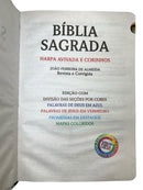 Kit 2 Bíblias Sagrada Feminina- Capa Semi Flexivel Letra Gigante Sou Amada e O Senhor Te Sustenta - Arc