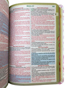 Kit 2 Bíblias Sagrada Feminina  - Capa Semi Flexivel Letra Gigante Sou Amada e Deus é Bom - Arc