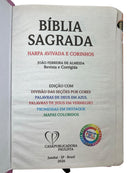 Kit 2 Bíblias Sagrada Feminina - Capa Semi Flexivel Letra Gigante Índice O Senhor Te Sustenta e Deus é Bom - Arc