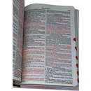 Bíblia Deus Floral Letra Gigante Capa Flexível Com Harpa e Índice Feminina Arc