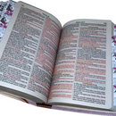 Bíblia Abençoada Por Deus Letra Gigante Capa Flexível Com Harpa E Abas Feminina Arc