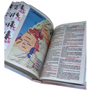 Bíblia Circulo Floral Rosa Letra Gigante Capa Flexível Com Harpa E Abas Feminina Arc