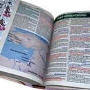 Bíblia Abençoada Por Deus Letra Gigante Capa Flexível Com Harpa E Abas Coladas Feminina Arc