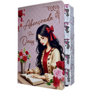 Bíblia Abençoada Por Deus Letra Gigante Capa Flexível Com Harpa E Abas Feminina Arc