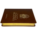 Bíblia Curas e Milagres Cor Marrom De Estudo Letra Gigante Capa Flexível Feminina e Masculina Kja