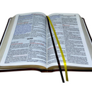 Bíblia Curas e Milagres Cor Marrom De Estudo Letra Gigante Capa Flexível Feminina e Masculina Kja