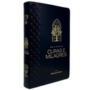 Bíblia Curas e Milagres Cor Preta De Estudo Letra Gigante Capa Flexível Feminina e Masculina Kja