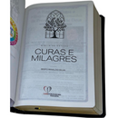 Bíblia Curas e Milagres Cor Preta De Estudo Letra Gigante Capa Flexível Feminina e Masculina Kja