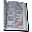 Bíblia Curas e Milagres Cor Preta De Estudo Letra Gigante Capa Flexível Feminina e Masculina Kja